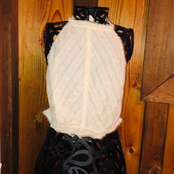 A Line Bralette in Cream - Picture 3 of 6